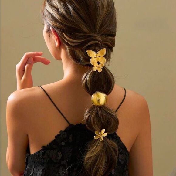 Butterfly hair tie M1167 - Picture 1 of 4